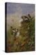 Goldfinches on Thistles-Archibald Thorburn-Premier Image Canvas
