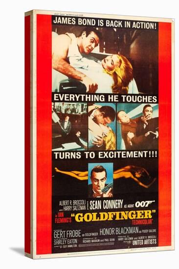 Goldfinger-null-Stretched Canvas