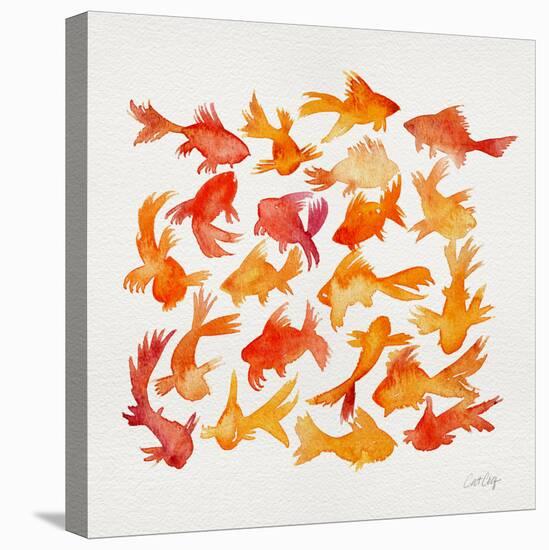 Goldfish-Cat Coquillette-Premier Image Canvas