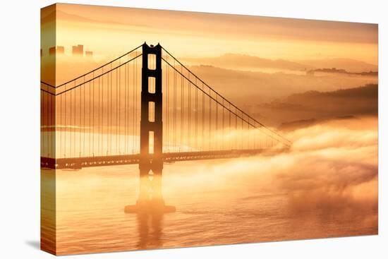 Goldie Dream, Fog and Light, Golden Gate Bridge, San Francisco Cityscape-Vincent James-Premier Image Canvas