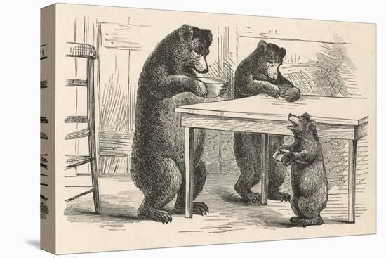 Goldilocks and the Three Bears-null-Premier Image Canvas