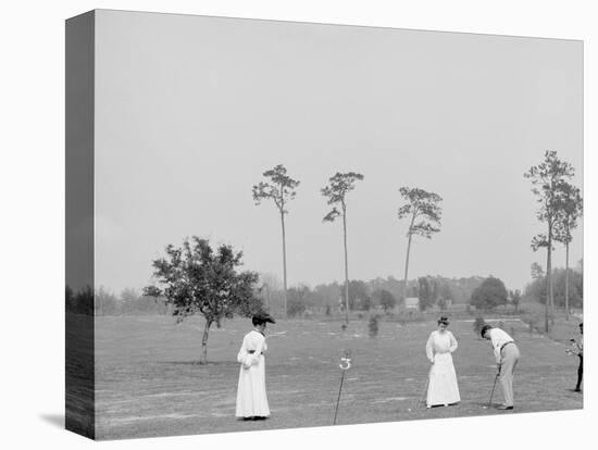 Golf at De Land, Fla.-null-Stretched Canvas