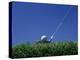 Golf Club Lined Up with Golf Ball on Tee-Mitch Diamond-Premier Image Canvas