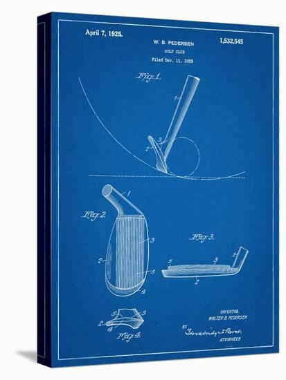 Golf Club Patent-null-Stretched Canvas