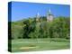 Golf Course and Castell Coch, Tongwynlais, Near Cardiff, Wales-Peter Thompson-Premier Image Canvas