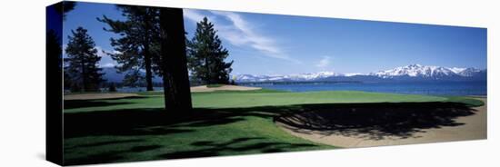 Golf Course, Edgewood Tahoe Golf Course, Stateline, Douglas County, Nevada, USA-null-Premier Image Canvas