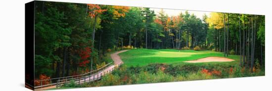 Golf Course New England, USA-null-Premier Image Canvas