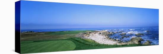 Golf Course on the Coast, Monterey Peninsula, Monterey, California, USA-null-Stretched Canvas