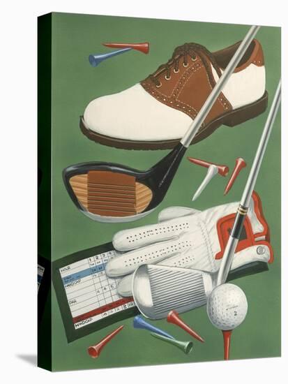 Golf Goodies-William Vanderdasson-Premier Image Canvas