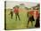 Golf Players at Copenhagen Golf Club-Paul Fischer-Premier Image Canvas