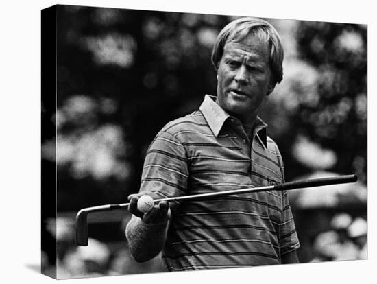 Golf Pro Jack Nicklaus, August, 1984-null-Stretched Canvas