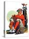 "Golfer Kept Waiting,"September 12, 1931-John E. Sheridan-Premier Image Canvas