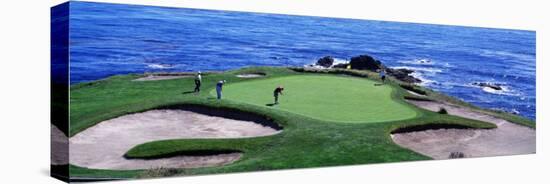 Golfers Pebble Beach, California, USA-null-Premier Image Canvas