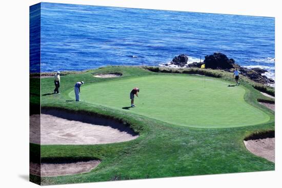 Golfers Pebble Beach, California, USA-null-Premier Image Canvas