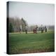 Golfers Playing on Golf Course-Walker Evans-Premier Image Canvas