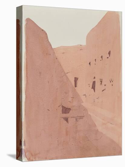 Golgotha, Lalibela, Ethiopia, 1996 (Watercolour on Paper)-Charlie Millar-Premier Image Canvas