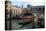 Gondola and Rialto Bridge Evening Light, Venice, Italy-Darrell Gulin-Premier Image Canvas