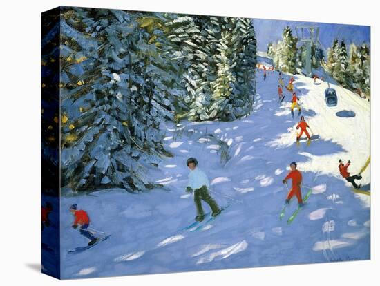 Gondola, Austrian Alps, 2004-Andrew Macara-Premier Image Canvas