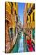 Gondola Canal Venice Italy-null-Stretched Canvas