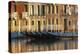 Gondolas Along the Grand Canal in Venice, Italy-David Noyes-Premier Image Canvas