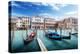 Gondolas in Venice, Italy.-Iakov Kalinin-Premier Image Canvas