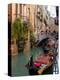 Gondolas Moored along Grand Canal, Venice, Italy-Lisa S^ Engelbrecht-Premier Image Canvas