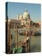 Gondolas near the Grand Canal and the Santa Maria Della Salute, Venice, Italy-Janis Miglavs-Premier Image Canvas