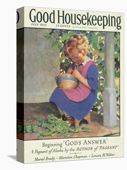 Good Housekeeping, July 1933-null-Stretched Canvas