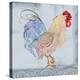 Good Morning Rooster I-Gregory Gorham-Stretched Canvas