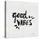 Good Vibes - Black Ink-Cat Coquillette-Premier Image Canvas