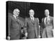 Goodwin Knight, Pres. Dwight D. Eisenhower and William Knowland During Campaign Tour of California-Ed Clark-Premier Image Canvas