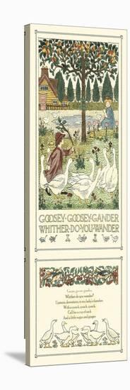 Goosey, Goosey Gander-Francis Bedford-Stretched Canvas