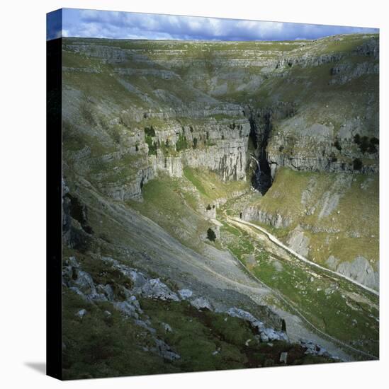 Gordale Scar, Yorkshire Dales National Park, North Yorkshire, England, United Kingdom, Europe-Roy Rainford-Premier Image Canvas