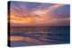 Gorgeous Sunset over Ocean, Panorama of Tropical Island, Maldives-Maryna Patzen-Premier Image Canvas