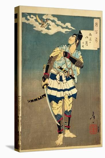 Goro Tokimune, One of the Soga Brothers, 1885-Tsukioka Kinzaburo Yoshitoshi-Premier Image Canvas