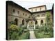 Gothic Cloister in Monastery of St Scholastica, Subiaco-null-Premier Image Canvas