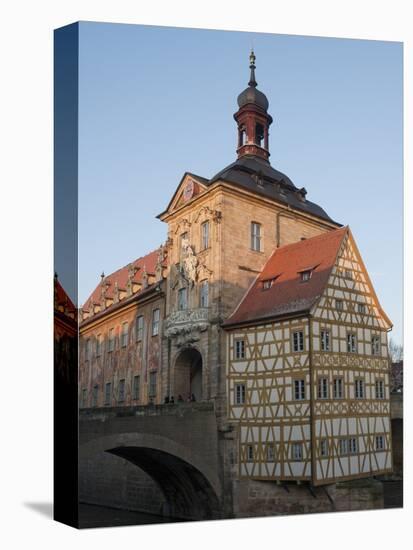 Gothic Old Town Hall (Altes Rathaus) With Renaissance and Baroque Sections of Facade, Bavaria-Richard Nebesky-Premier Image Canvas