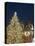 Gothic Tyn Church, Christmas Tree at Twilight in Old Town Square, Stare Mesto, Prague-Richard Nebesky-Premier Image Canvas