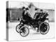 Gottlieb Daimler in an 1891 Canstatt Daimler, 1891-null-Premier Image Canvas