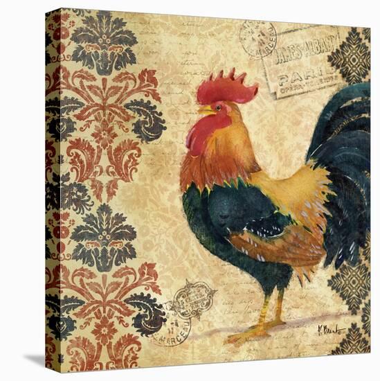 Gourmet Rooster II-Paul Brent-Stretched Canvas
