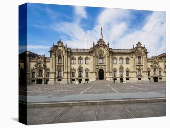 Government Palace, Plaza de Armas, Lima, Peru, South America-Karol Kozlowski-Premier Image Canvas