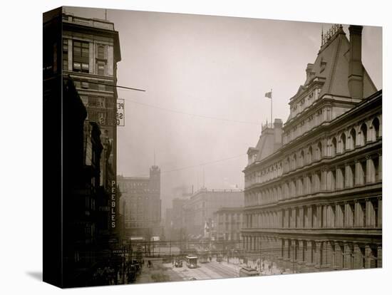 Government Square, Cincinnati, Ohio-null-Stretched Canvas