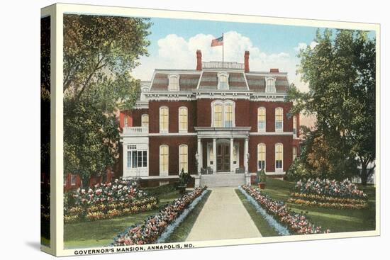 Governor's Mansion, Annapolis-null-Stretched Canvas