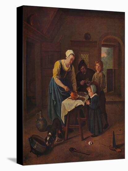 'Grace Before Meat', c1665, (c1915)-Jan Steen-Premier Image Canvas