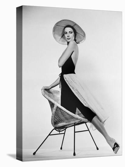 Grace Kelly, c.1950s-null-Stretched Canvas