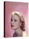 Grace Kelly in the 50's-null-Stretched Canvas