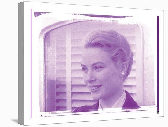 Grace Kelly X In Colour-British Pathe-Stretched Canvas
