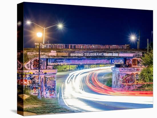 Graffiti Bridge-Benjamin Schaefer-Premier Image Canvas