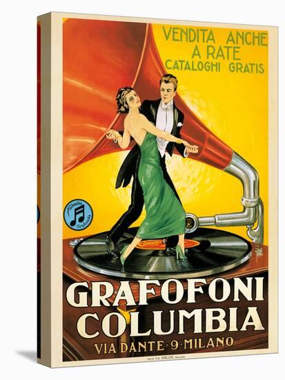 Grafofoni Columbia, 1920 ca-null-Stretched Canvas