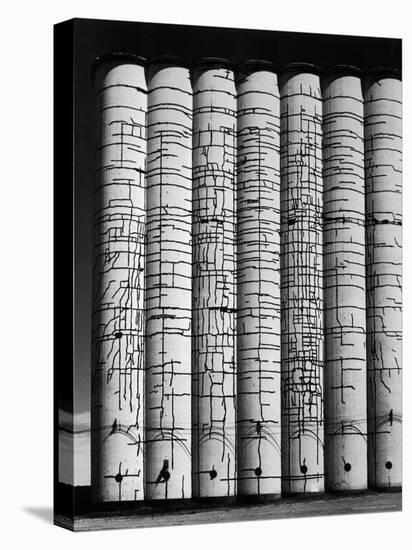 Grain Elevator-Andreas Feininger-Premier Image Canvas